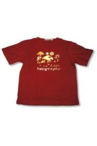 T005 訂購團體tee  團體tee印製  燙畫t-shirt款式  t-shirt專門店       紅色  少量團體服製作